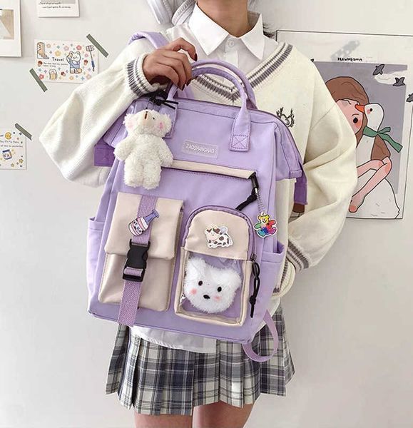 schoolbag female college leisure middle students capacity korean high school ins backpack
schoolbag female college leisure middle students capacity korean high school ins backpack