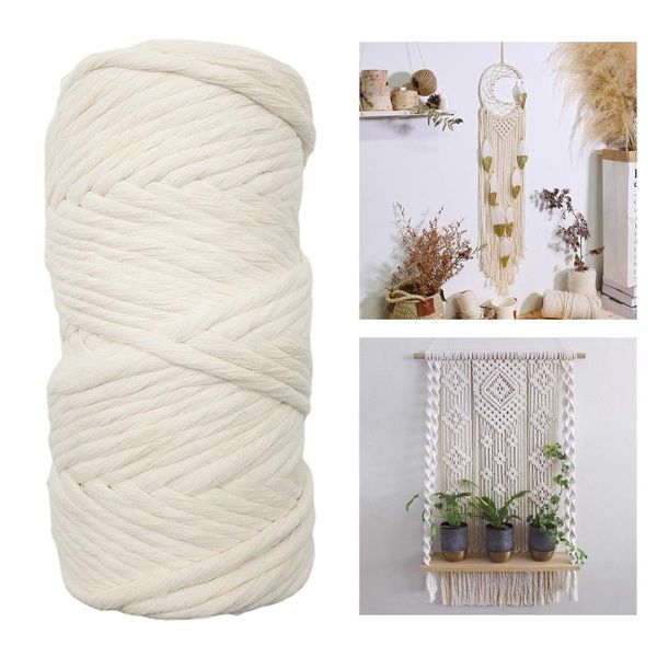 yarn 6mm macrame rope twisted string cotton cord for handmade natural beige diy home wedding accessories gift, Black;white
yarn 6mm macrame rope twisted string cotton cord for handmade natural beige diy home wedding accessories gift, Black;white