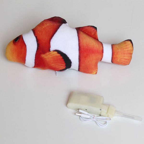 moving catnip fish toy for babies realistic plush electric wagging funny fish simulation fish interactive cat chew biting toy
moving catnip fish toy for babies realistic plush electric wagging funny fish simulation fish interactive cat chew biting toy