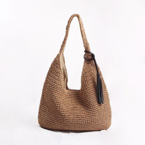 cross body tassel big capacity straw tote bags for women casual solid bohemia beach shouldder fringe woven women's bag
cross body tassel big capacity straw tote bags for women casual solid bohemia beach shouldder fringe woven women's bag
