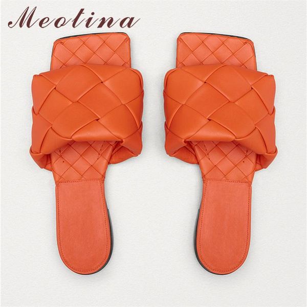 slippers meotina summer slides women shoes fashion woven flat open toe ladies sandals red plus size 34-43, Black
slippers meotina summer slides women shoes fashion woven flat open toe ladies sandals red plus size 34-43, Black