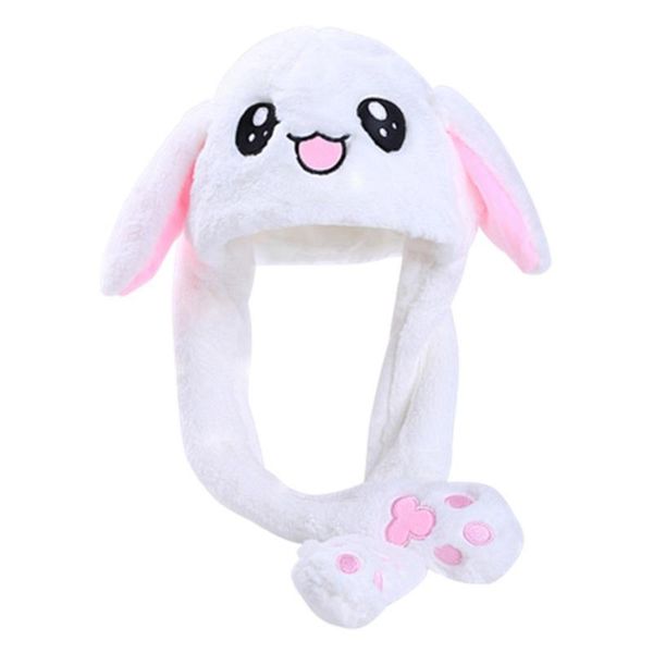 hat moving ears cute cartoon toy hat kawaii funny birthday gift plush cap winter for kids girlfriend, Blue;gray
hat moving ears cute cartoon toy hat kawaii funny birthday gift plush cap winter for kids girlfriend, Blue;gray