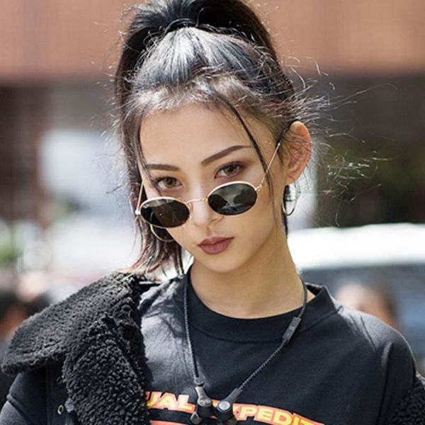sunglasses -music of the tide retro small oval female sun glasses internet celebrity european and american style gang feng, White;black
sunglasses -music of the tide retro small oval female sun glasses internet celebrity european and american style gang feng, White;black