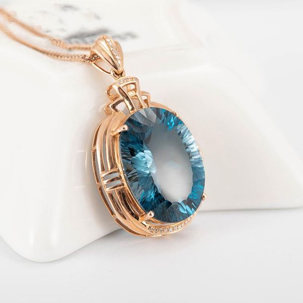 pendant necklaces luxuryrose gold color chokers blue necklace cz party office oval for women girls gift drop jewelry wholesale, Silver
pendant necklaces luxuryrose gold color chokers blue necklace cz party office oval for women girls gift drop jewelry wholesale, Silver