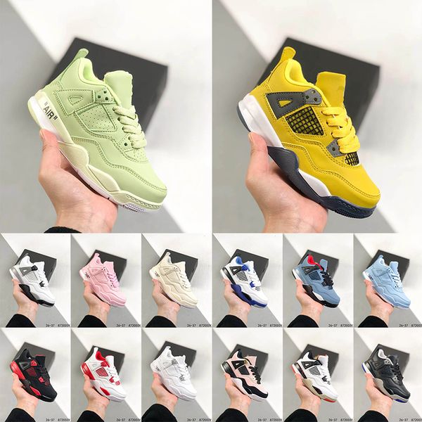 2022 childrens 4 jumpman 4s university blue kids girls basketball shoes 25th anniversary low white bred metallic purple black cat baby boy s
2022 childrens 4 jumpman 4s university blue kids girls basketball shoes 25th anniversary low white bred metallic purple black cat baby boy s
