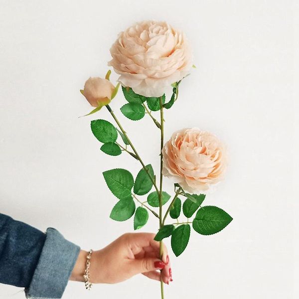 decorative flowers & wreaths 3 heads artificial peony bouquet silk bridal fall vivid fake rose for wedding home party decor
decorative flowers & wreaths 3 heads artificial peony bouquet silk bridal fall vivid fake rose for wedding home party decor