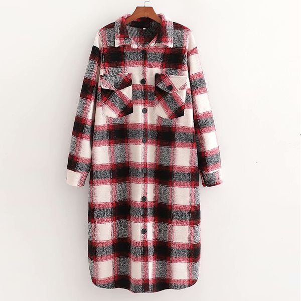 2021 new women elegant winter wool overcoat plaid printed long bandage woolen coat cardigan plus size outwear with pocket 50r9, Black
2021 new women elegant winter wool overcoat plaid printed long bandage woolen coat cardigan plus size outwear with pocket 50r9, Black