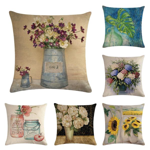 45cm*45cm a variety of retro potted plants design linen/cotton throw pillow covers couch cushion cover home decorative pillows
45cm*45cm a variety of retro potted plants design linen/cotton throw pillow covers couch cushion cover home decorative pillows