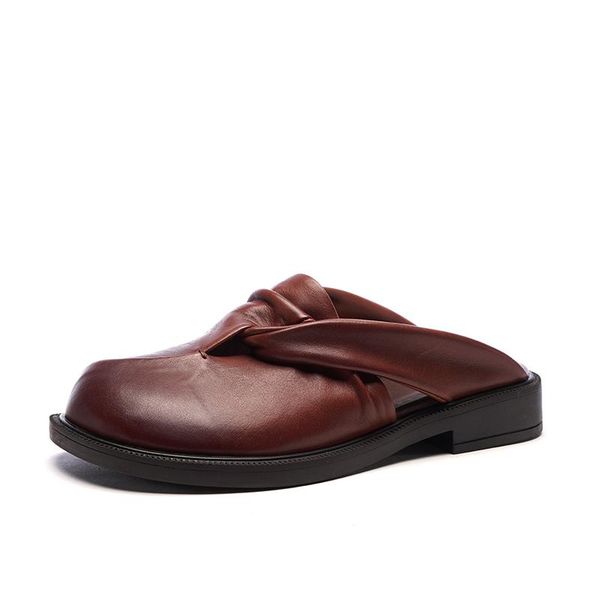 sandals retro shoes women spring/summer 2021 baotou natural leather comfortable casual outdoor flat mules for, Black
sandals retro shoes women spring/summer 2021 baotou natural leather comfortable casual outdoor flat mules for, Black