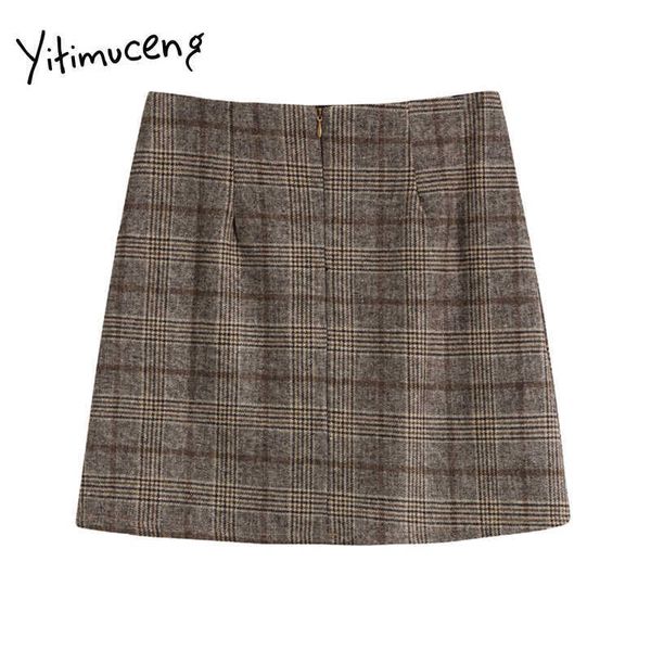 yitimuceng plaid skirt coffee woman skirts high waist mini street sweet above knee clothing spring summer korean fashion 210601, Black
yitimuceng plaid skirt coffee woman skirts high waist mini street sweet above knee clothing spring summer korean fashion 210601, Black
