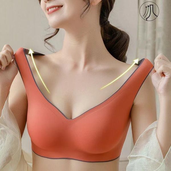 seamless bra women push up underwear pad female intimate fashion soft comfortable bralette plus size bra latex plus size, Red;black
seamless bra women push up underwear pad female intimate fashion soft comfortable bralette plus size bra latex plus size, Red;black