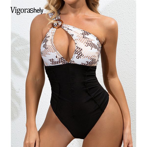 vigorshely one shoulder swimsuit women hollowed swimwer 2021 push up bthing suit high wist monokini swim wer, White;black
vigorshely one shoulder swimsuit women hollowed swimwer 2021 push up bthing suit high wist monokini swim wer, White;black