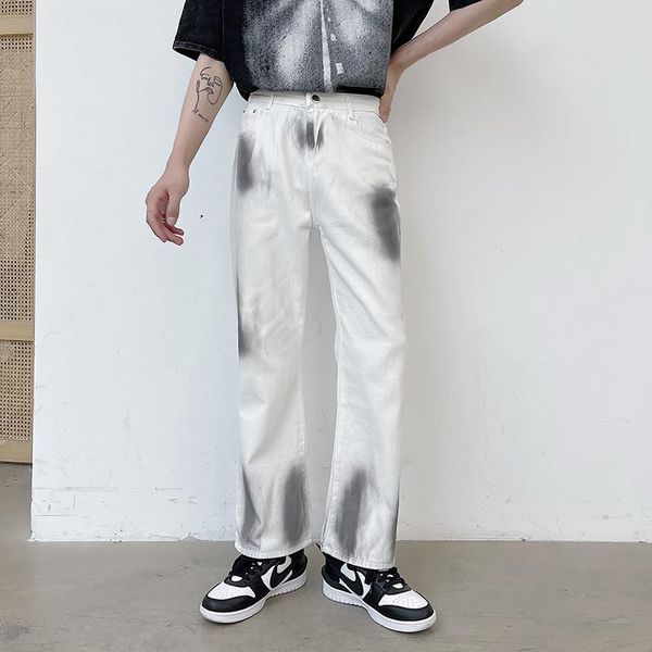 men's jeans korean white fashion casual retro tie-dye men streetwear loose hip-hop straight denim trousers mens s-2xl, Blue
men's jeans korean white fashion casual retro tie-dye men streetwear loose hip-hop straight denim trousers mens s-2xl, Blue