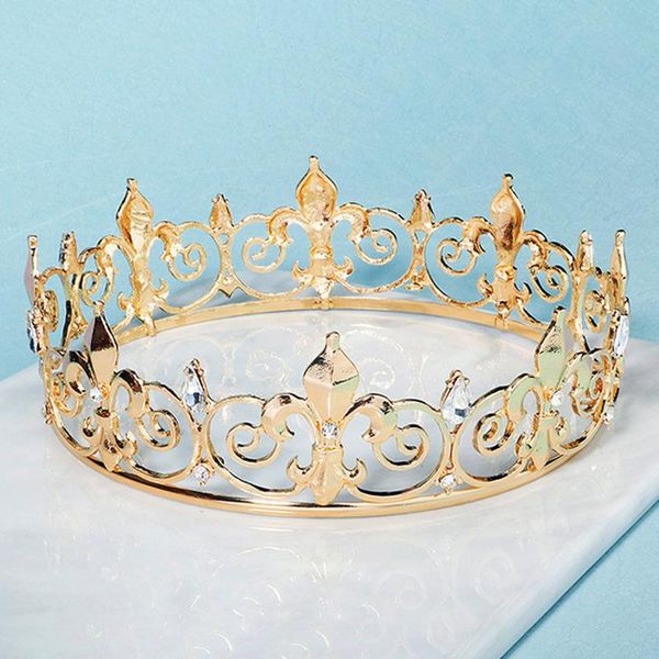 hair clips & barrettes vintage crowns royal full round accessories for women baroque alloy rhinestone tiaras bridesmaid king jewelry headban, Golden;silver
hair clips & barrettes vintage crowns royal full round accessories for women baroque alloy rhinestone tiaras bridesmaid king jewelry headban, Golden;silver