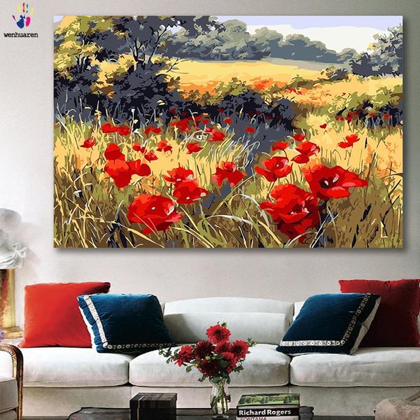 diy colorings pictures by numbers with colors red poppy flower field picture drawing painting by numbers framed home
diy colorings pictures by numbers with colors red poppy flower field picture drawing painting by numbers framed home