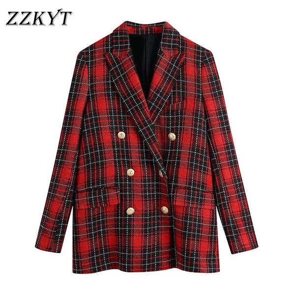 women's suits & blazers zzkyt 2021 women work office lady suit slim business female blazer coat spring fashion double breasted plaid an, White;black
women's suits & blazers zzkyt 2021 women work office lady suit slim business female blazer coat spring fashion double breasted plaid an, White;black