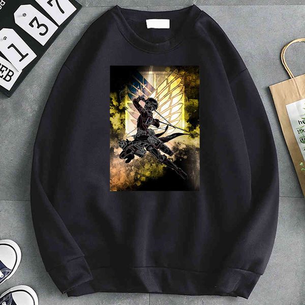men's hoodie, attack titan casual wear, wool, retro hip-hop sve sportswear, men's street cloth, Black
men's hoodie, attack titan casual wear, wool, retro hip-hop sve sportswear, men's street cloth, Black