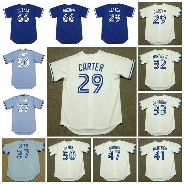 toronto vintage baseball jersey 29 joe carter 1993 32 dave winfield 1992 sprague stieb 41 pat hentgen 47 jack morris 50 tom henke 1987 66 ju, Blue;black
toronto vintage baseball jersey 29 joe carter 1993 32 dave winfield 1992 sprague stieb 41 pat hentgen 47 jack morris 50 tom henke 1987 66 ju, Blue;black