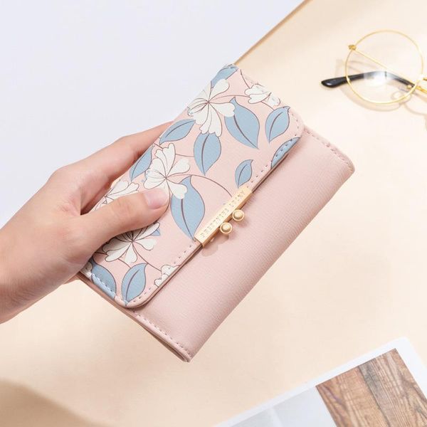 womens cute fashion purse medium printing fresh flower wallet coin female three fold clutch multifunction carteira, Red;black
womens cute fashion purse medium printing fresh flower wallet coin female three fold clutch multifunction carteira, Red;black