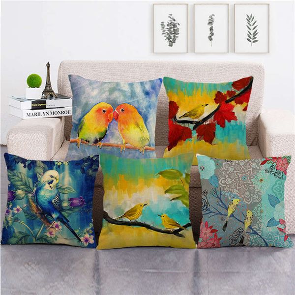 45cm*45cm parrots on branches in summer throw cushion cover linen/cotton sofa pillow cover decorative pillow case
45cm*45cm parrots on branches in summer throw cushion cover linen/cotton sofa pillow cover decorative pillow case