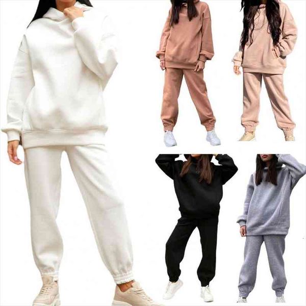 women sweatshirt and sweatpants sets patchwork fashion tracksuit set casual long sleeve pullovers set autumn sportwear for women, White
women sweatshirt and sweatpants sets patchwork fashion tracksuit set casual long sleeve pullovers set autumn sportwear for women, White