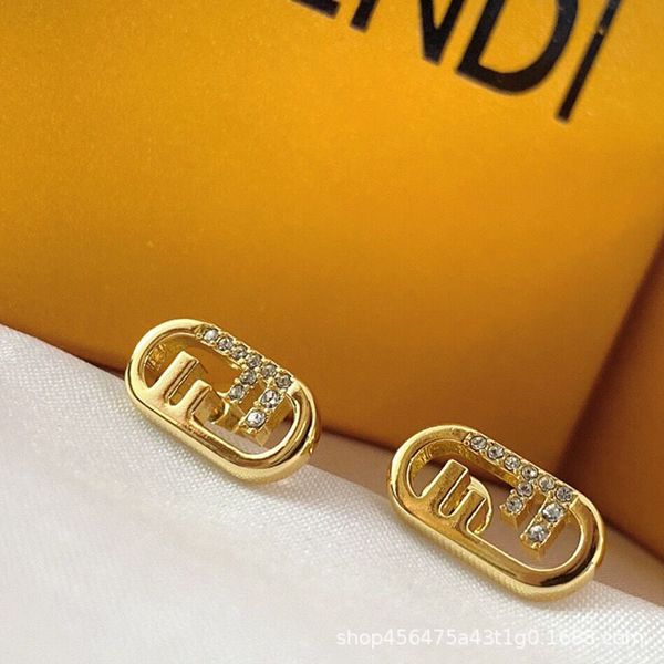 finn's exaggerated s925 silver needle female minority design sense letter water ring diamond earrings, Golden
finn's exaggerated s925 silver needle female minority design sense letter water ring diamond earrings, Golden