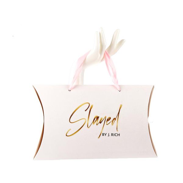 gift wrap custom logo pillow box for store wigs extensions bundles paper hair packaging packing boxes pink/white color
gift wrap custom logo pillow box for store wigs extensions bundles paper hair packaging packing boxes pink/white color