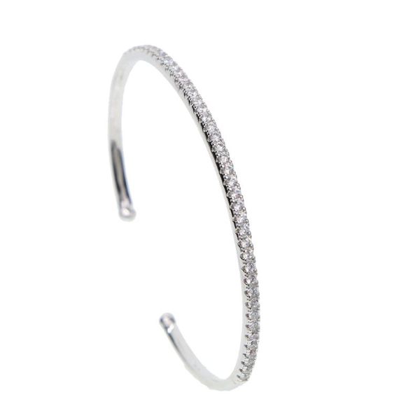 charm bracelets 2021 arrived fashion single row crystal zircon for women open cuff jewelry bijoux, Golden;silver
charm bracelets 2021 arrived fashion single row crystal zircon for women open cuff jewelry bijoux, Golden;silver
