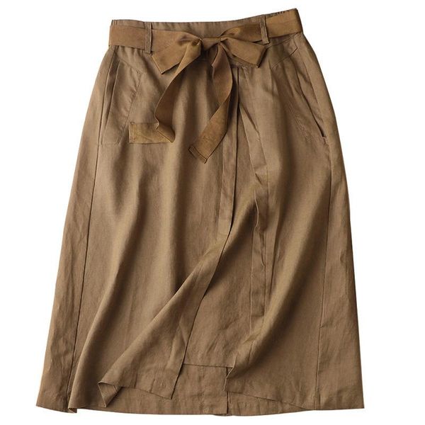 skirts shuchan womens linen a-line sashes mid-calf empire casual long for women summer faldas mujer moda 2021, Black
skirts shuchan womens linen a-line sashes mid-calf empire casual long for women summer faldas mujer moda 2021, Black