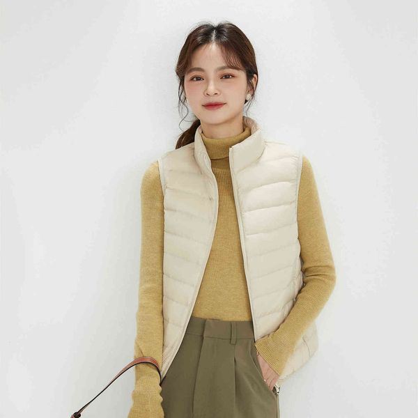 winter siyu 2021 women's 90 down light vest vest et plus size, Black;white
winter siyu 2021 women's 90 down light vest vest et plus size, Black;white