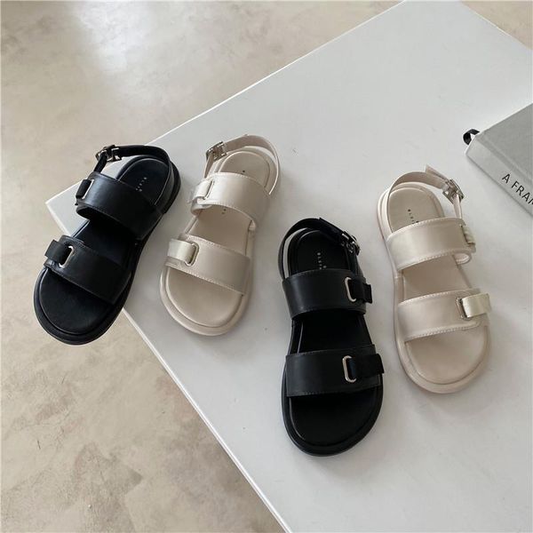 sandals low woman leather beach shoes buckle 2021 summer suit female beige low-heeled comfort strap black flat fashion girls
sandals low woman leather beach shoes buckle 2021 summer suit female beige low-heeled comfort strap black flat fashion girls