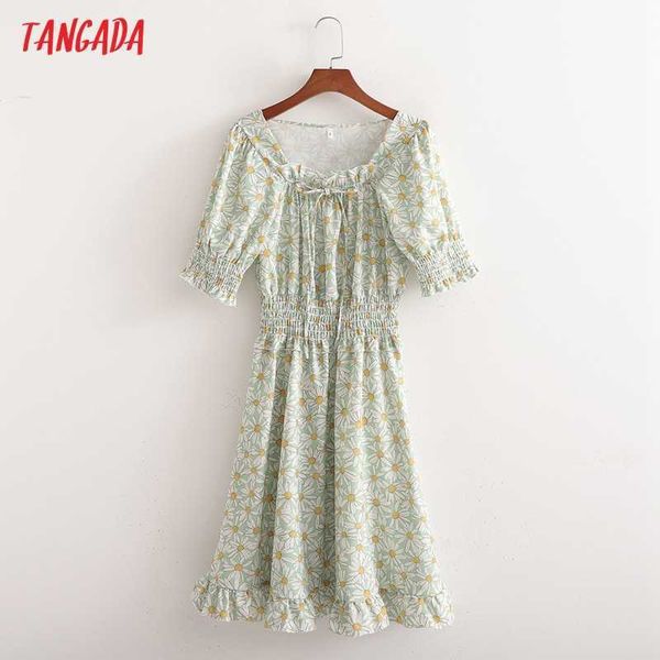 tangada summer women flowers print sundress dress puff short sleeve ladies mini dress vestidos 1d132 210609, Black;gray
tangada summer women flowers print sundress dress puff short sleeve ladies mini dress vestidos 1d132 210609, Black;gray