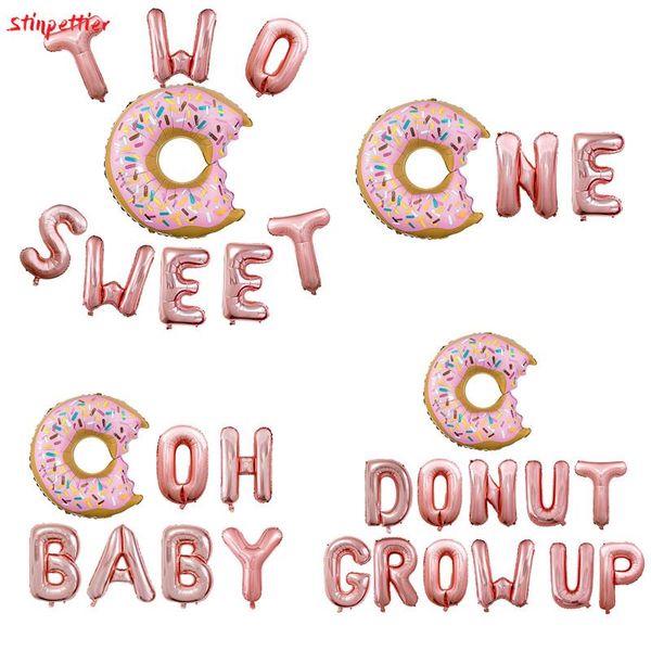 party decoration 16inch birthday balloons rose gold two sweet donut 2 years old aluminum foil for asd162
party decoration 16inch birthday balloons rose gold two sweet donut 2 years old aluminum foil for asd162