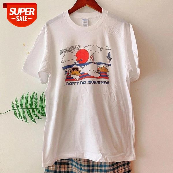 sunfiz YF Bahamas I Don't Do Mornings Beach Duck T-Shirt Women Summer Cute Fashion Relaxing Vintage Tee #0p7c, White
sunfiz YF Bahamas I Don't Do Mornings Beach Duck T-Shirt Women Summer Cute Fashion Relaxing Vintage Tee #0p7c, White