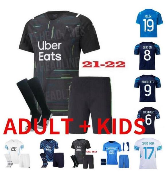 kids kit 21/22 guendouzi thauvin payet soccer jerseys 2021 om milik maillot shirt benedetto sanson .gustavo kamara football uniform, Black;yellow
kids kit 21/22 guendouzi thauvin payet soccer jerseys 2021 om milik maillot shirt benedetto sanson .gustavo kamara football uniform, Black;yellow