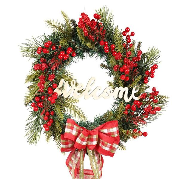 decorative flowers & wreaths christmas wreath ornaments wall hanging door home party decoration big bow vine ring
decorative flowers & wreaths christmas wreath ornaments wall hanging door home party decoration big bow vine ring