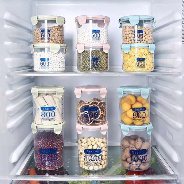 storage bottles & jars 600/800/1000 ml kitchen fridge box sealing food preservation plastic fresh pot container cookie biscuits snack organi
storage bottles & jars 600/800/1000 ml kitchen fridge box sealing food preservation plastic fresh pot container cookie biscuits snack organi