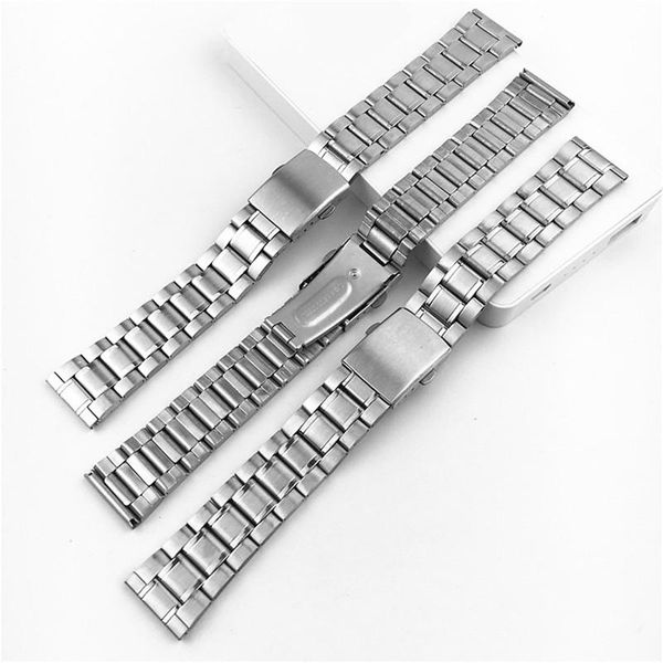 watch bands luxury stainless steel strap silver folding clasp 12/14/16/18/20/22mm replacement watchband for women men accessories watchbands, Black;brown
watch bands luxury stainless steel strap silver folding clasp 12/14/16/18/20/22mm replacement watchband for women men accessories watchbands, Black;brown