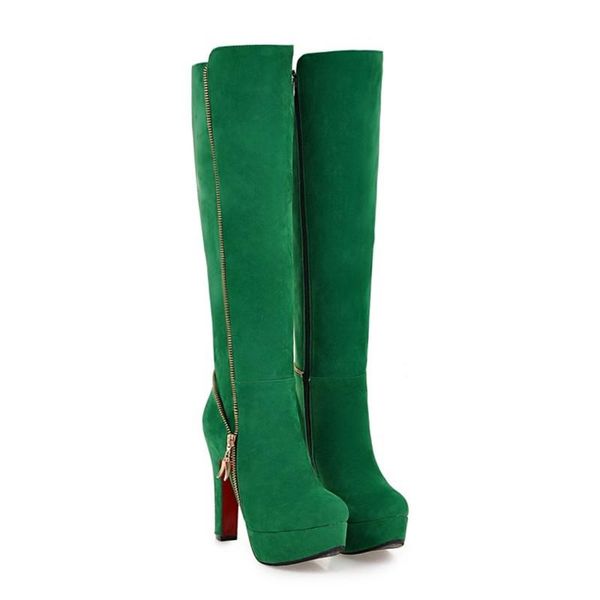 boots ochanmeb street punk zipper charm knee-high women faux suede high heeled long tall boot autumn winter platform shoes woman, Black
boots ochanmeb street punk zipper charm knee-high women faux suede high heeled long tall boot autumn winter platform shoes woman, Black
