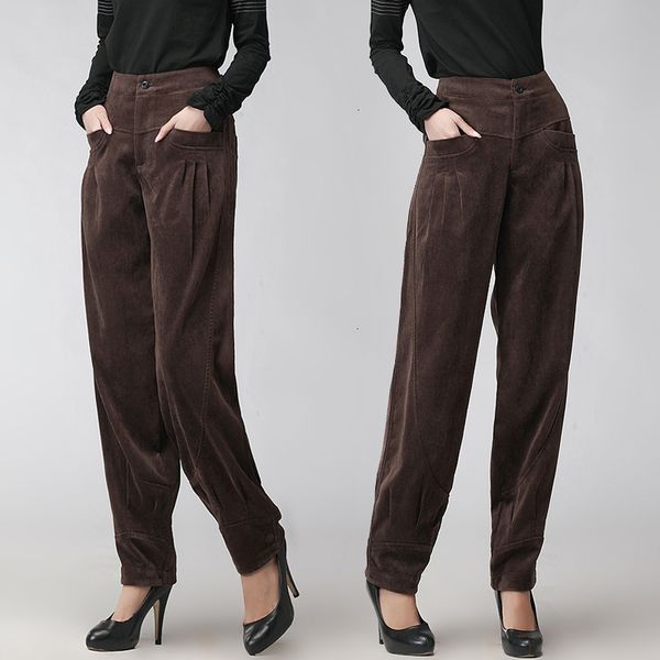 2021 women trousers new female autumn winter corduroy high waist plus size carrot wide leg pants a293 dd4t, Black
2021 women trousers new female autumn winter corduroy high waist plus size carrot wide leg pants a293 dd4t, Black