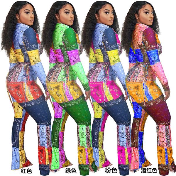 women's 2-piece set, and trousers, lapel, patchwork printed fabric, dress, 2021 xx8o, Gray
women's 2-piece set, and trousers, lapel, patchwork printed fabric, dress, 2021 xx8o, Gray