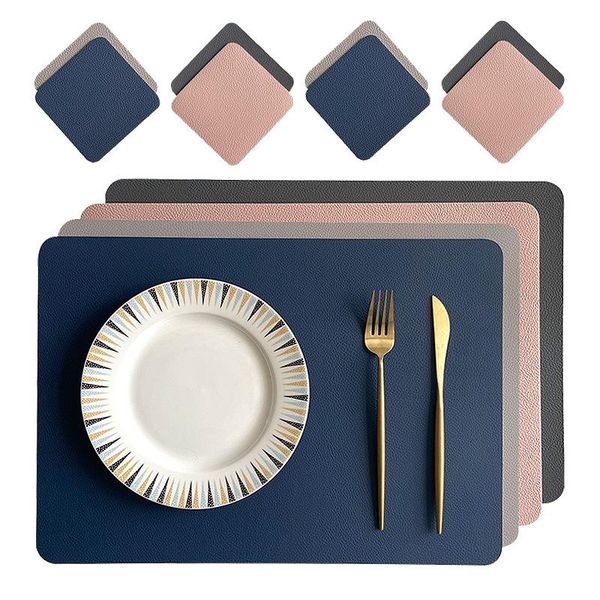 mats & pads leather placemat household goods rectangular heat insulation table mat restaurant el western waterproof plate
mats & pads leather placemat household goods rectangular heat insulation table mat restaurant el western waterproof plate