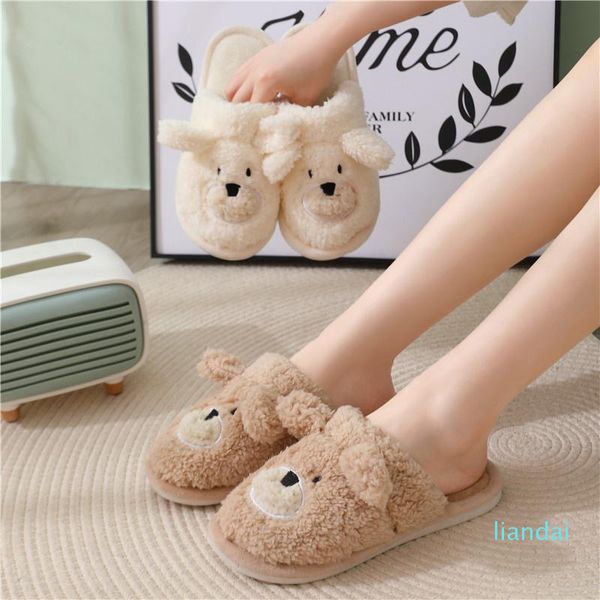 slippers 2021 female autumn and winter warm cotton for home indoor thickened non-slip cartoon cute plush q273, Black
slippers 2021 female autumn and winter warm cotton for home indoor thickened non-slip cartoon cute plush q273, Black