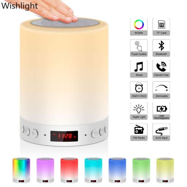 digital light led fm radio alarm clock lighting portable bedside lamp smart table lamps bluetooth speaker music usb night light
digital light led fm radio alarm clock lighting portable bedside lamp smart table lamps bluetooth speaker music usb night light