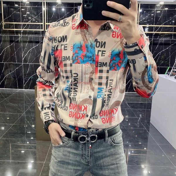 men's casual shirts 2021 autumn shirt classic plaid print european light luxury long-sleeved slim non-iron, White;black
men's casual shirts 2021 autumn shirt classic plaid print european light luxury long-sleeved slim non-iron, White;black