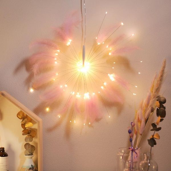 diy feather lantern room decoration led string lights with battery operated suspended explosive lights
diy feather lantern room decoration led string lights with battery operated suspended explosive lights