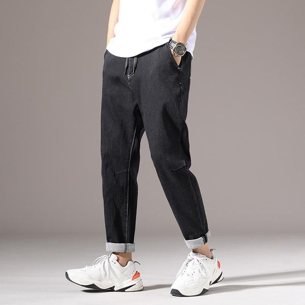 men's jeans mens 2021 classic stretch slim elastic denim streetwear pants large size for male casual jogging long trousers fashion, Blue
men's jeans mens 2021 classic stretch slim elastic denim streetwear pants large size for male casual jogging long trousers fashion, Blue
