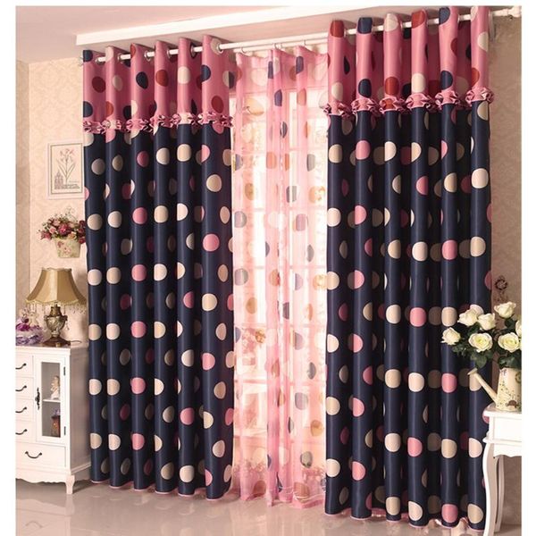 curtain & drapes blackout bedroom window curtains children blue polka dot boy girls fabric tulle panels print blind 11
curtain & drapes blackout bedroom window curtains children blue polka dot boy girls fabric tulle panels print blind 11