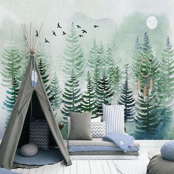 wallpapers custom mural wallpaper nordic style hand painted pine forest elk living room sofa tv background wall papel de parede
wallpapers custom mural wallpaper nordic style hand painted pine forest elk living room sofa tv background wall papel de parede