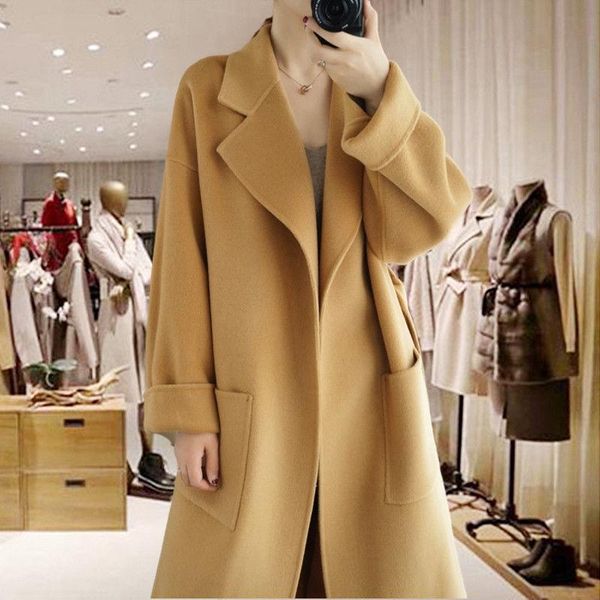 women's wool & blends woman elegant slim jackets female casual jacket coats autumn winter ladies long sleeve outerwear a251, Black
women's wool & blends woman elegant slim jackets female casual jacket coats autumn winter ladies long sleeve outerwear a251, Black